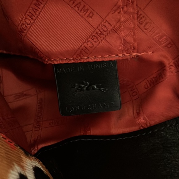 RARE Longchamp Honore Panthere Bag (Leopard/Cheetah print) 😻 - Picture 7 of 9